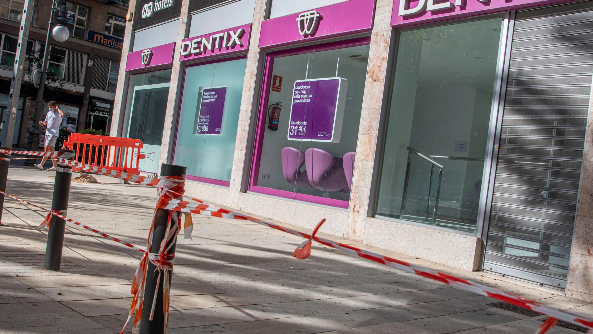 Vista exterior de la clínica Dentix de la avenida Jaime III de Palma