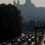 Tráfico y atascos en Madrid ayudan a la alta contaminación