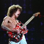 Eddie Van Halen con su emblemática Frankenstrat