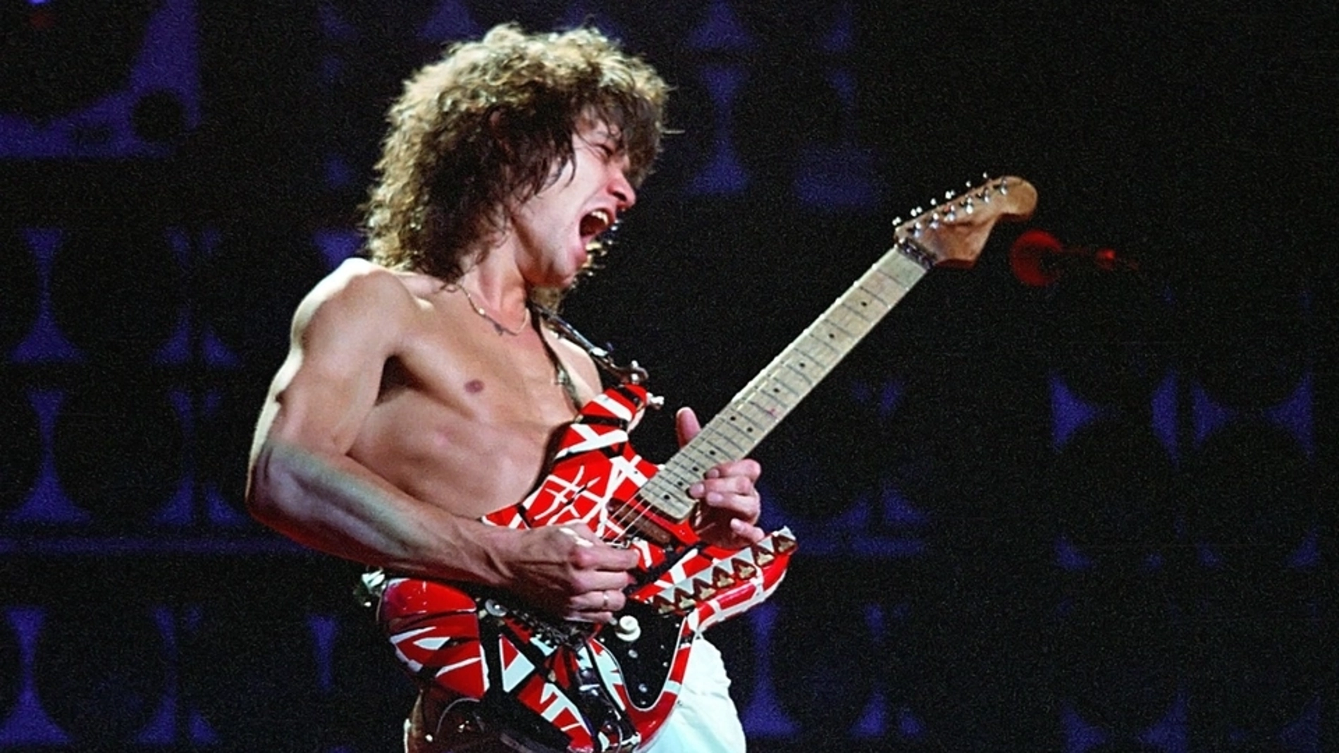 Eddie Van Halen con su emblemática Frankenstrat