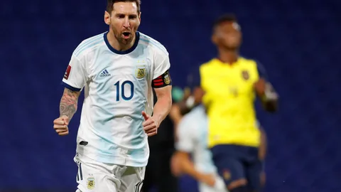 Leo Massi marcó su gol número 71 con Argentina.