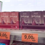 Copa menstrual de Mercadona