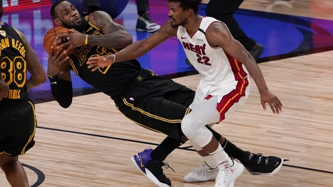 LeBron James y Jimmy Butler están siendo los protagonistas de las Finales