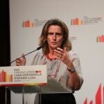 La ministra de Transición Ecológica y Reto Demográfico, Teresa Ribera