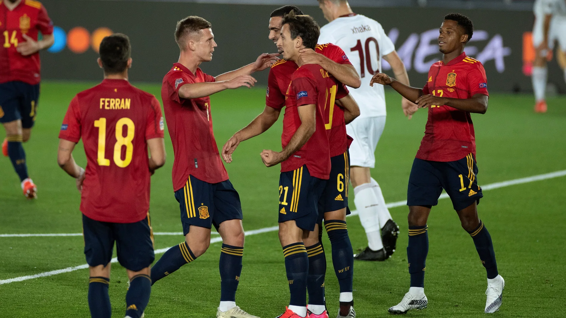 Tras el paradón de De Gea, España marcó el 1-0