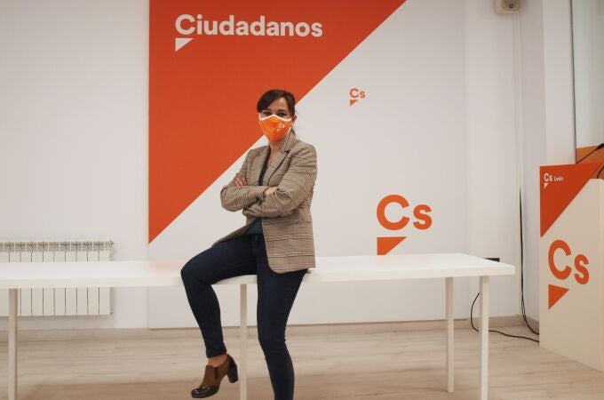 La nueva coordinadora autonómica de Cs en CyL, Gemma Villarroel,08/10/2020