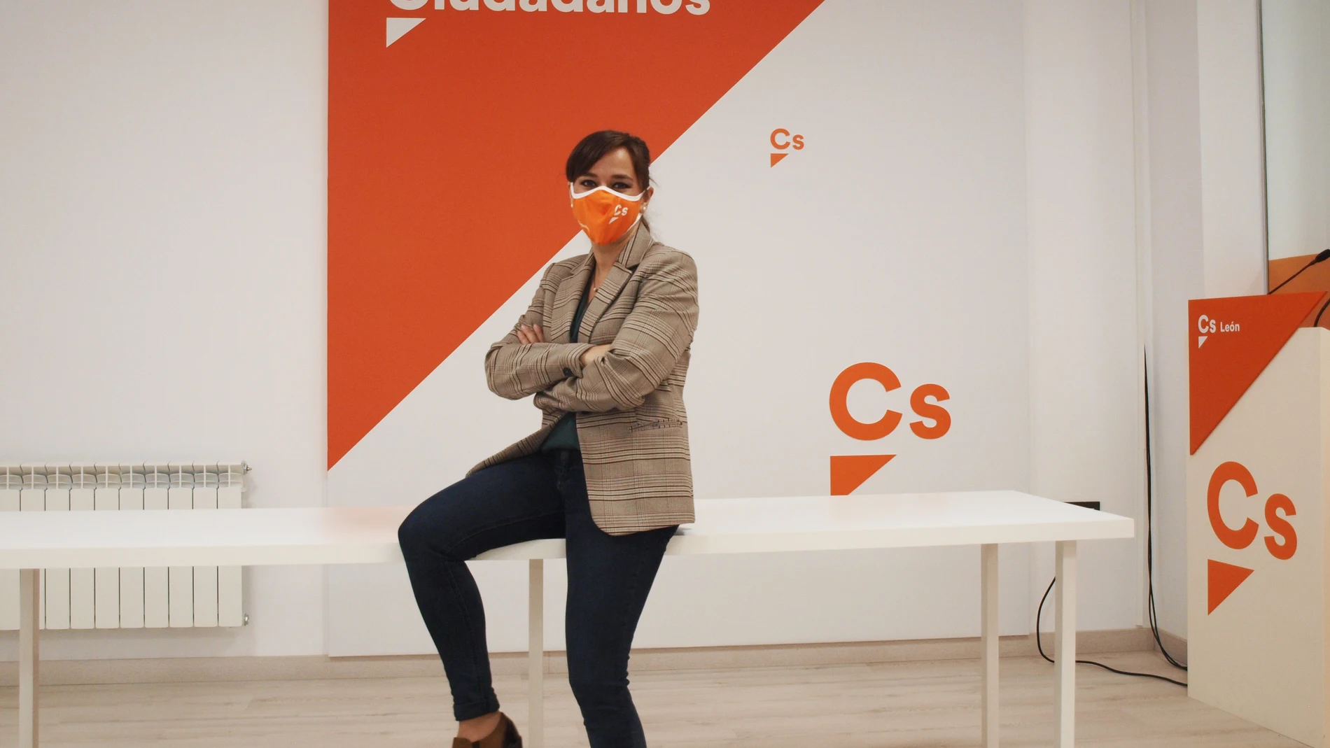 La nueva coordinadora autonómica de Cs en CyL, Gemma Villarroel,08/10/2020