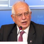 Josep Borrell, en el Consejo de Ministros de Asuntos Exteriores de la UE celebrado en Luxemburgo el lunes