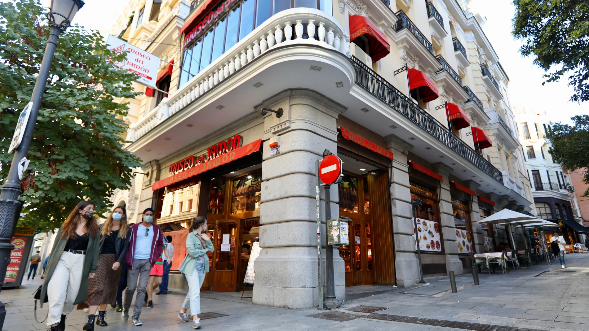 Museo del Jamón de la calle Mayor, que mañana cerrará temporalmente sus puertas