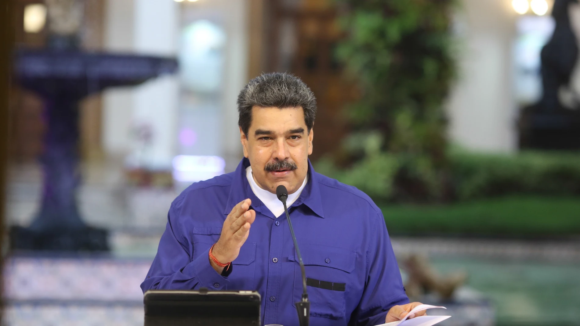 El presidente de Venezuela, Nicolás Maduro