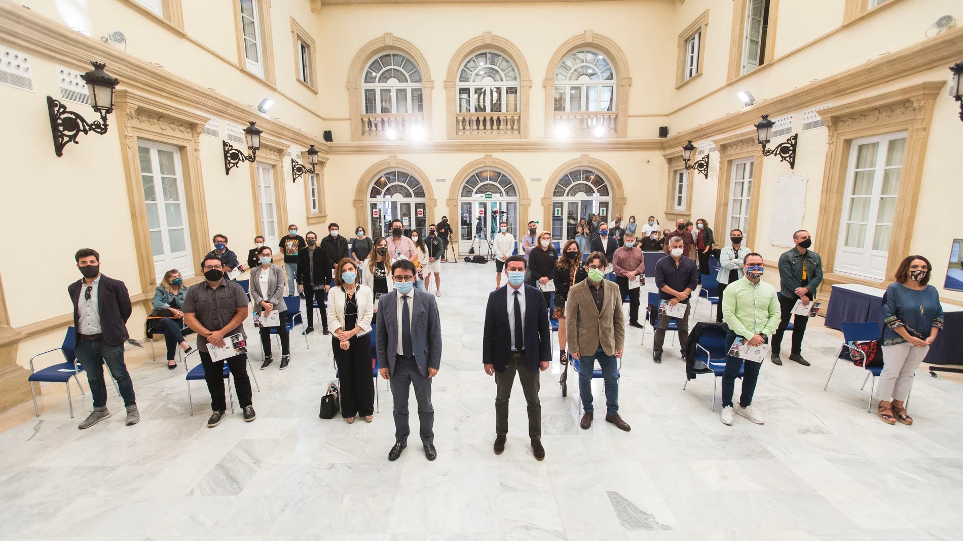 Entrega de ayudas de la Diputación de Almería a empresas del sector cultural