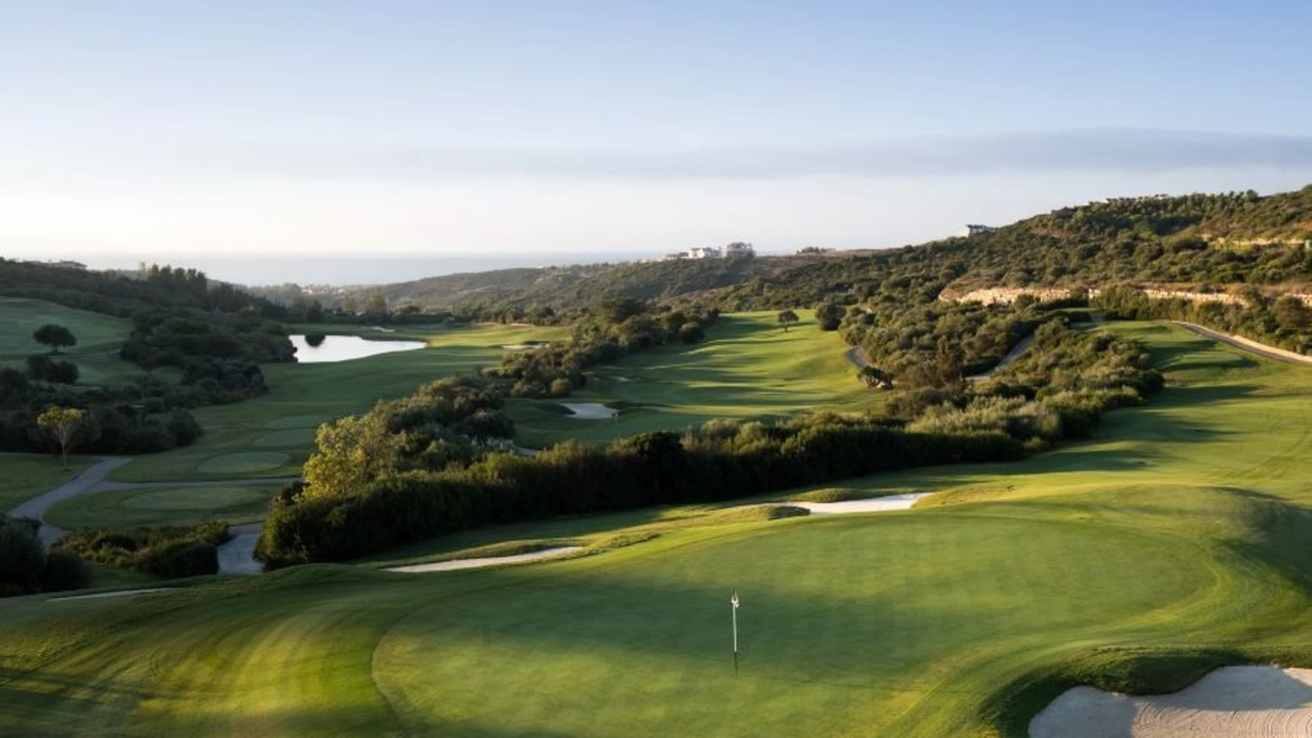 Un campo de golf de la provincia de Málaga