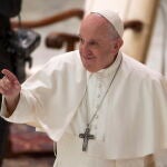 El Papa Francisco la semana pasada en una audiencia del Vaticano
