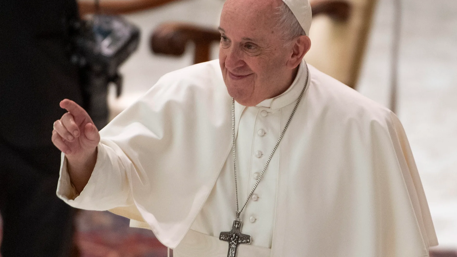 El Papa Francisco la semana pasada en una audiencia del Vaticano