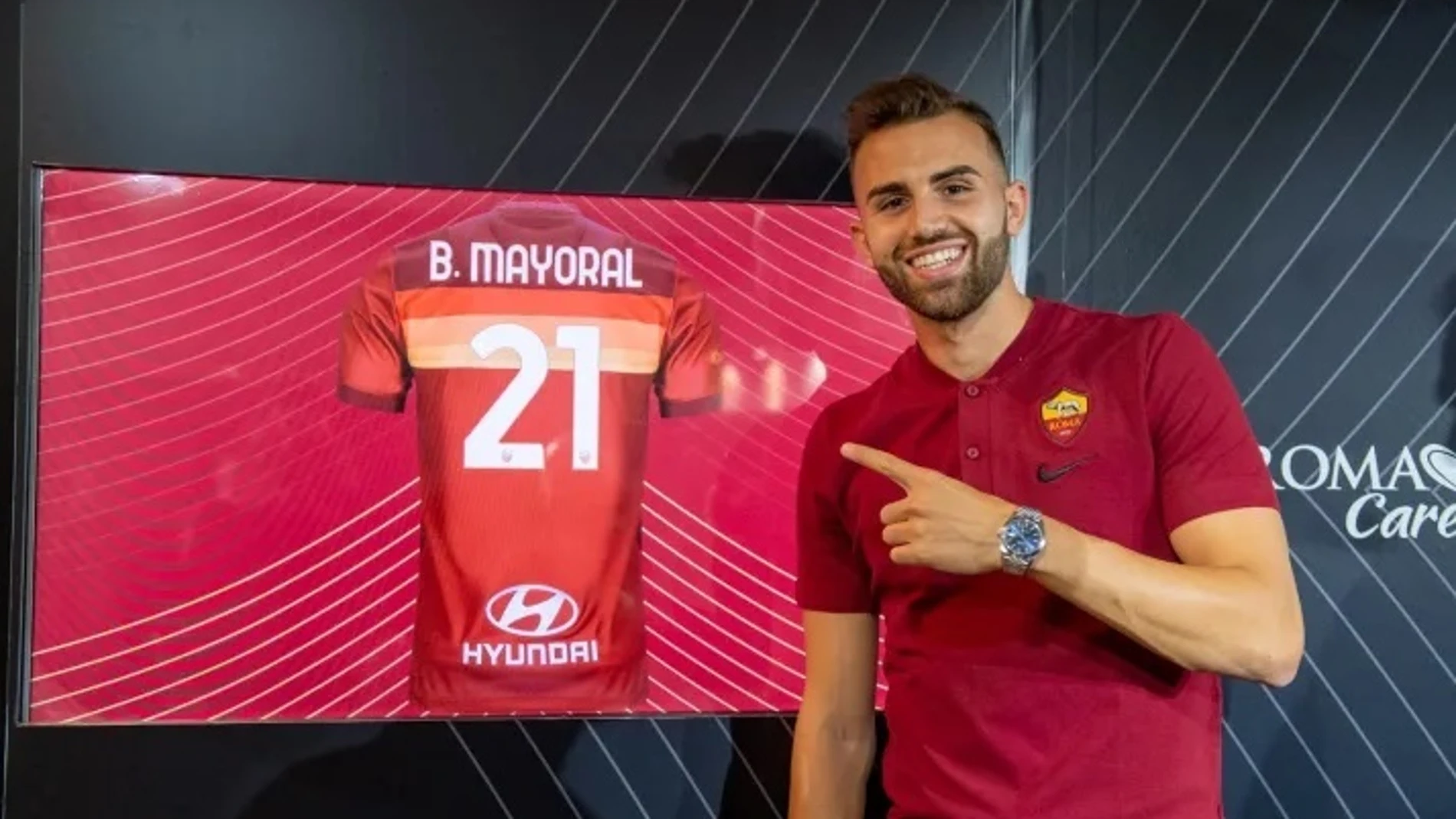 Borja Mayoral, nuevo jugador de la RomaAS ROMA02/10/2020
