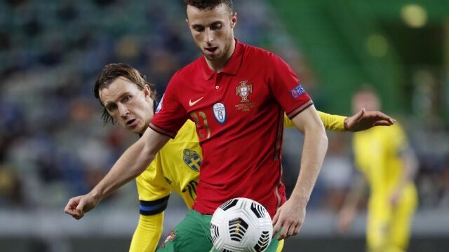 Diogo Jota con Portugal.