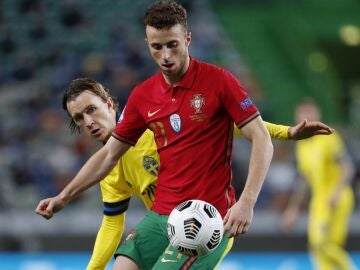 Diogo Jota con Portugal.
