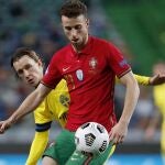 Diogo Jota con Portugal.