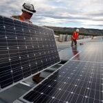 Instalación de planta solar fotovoltaica