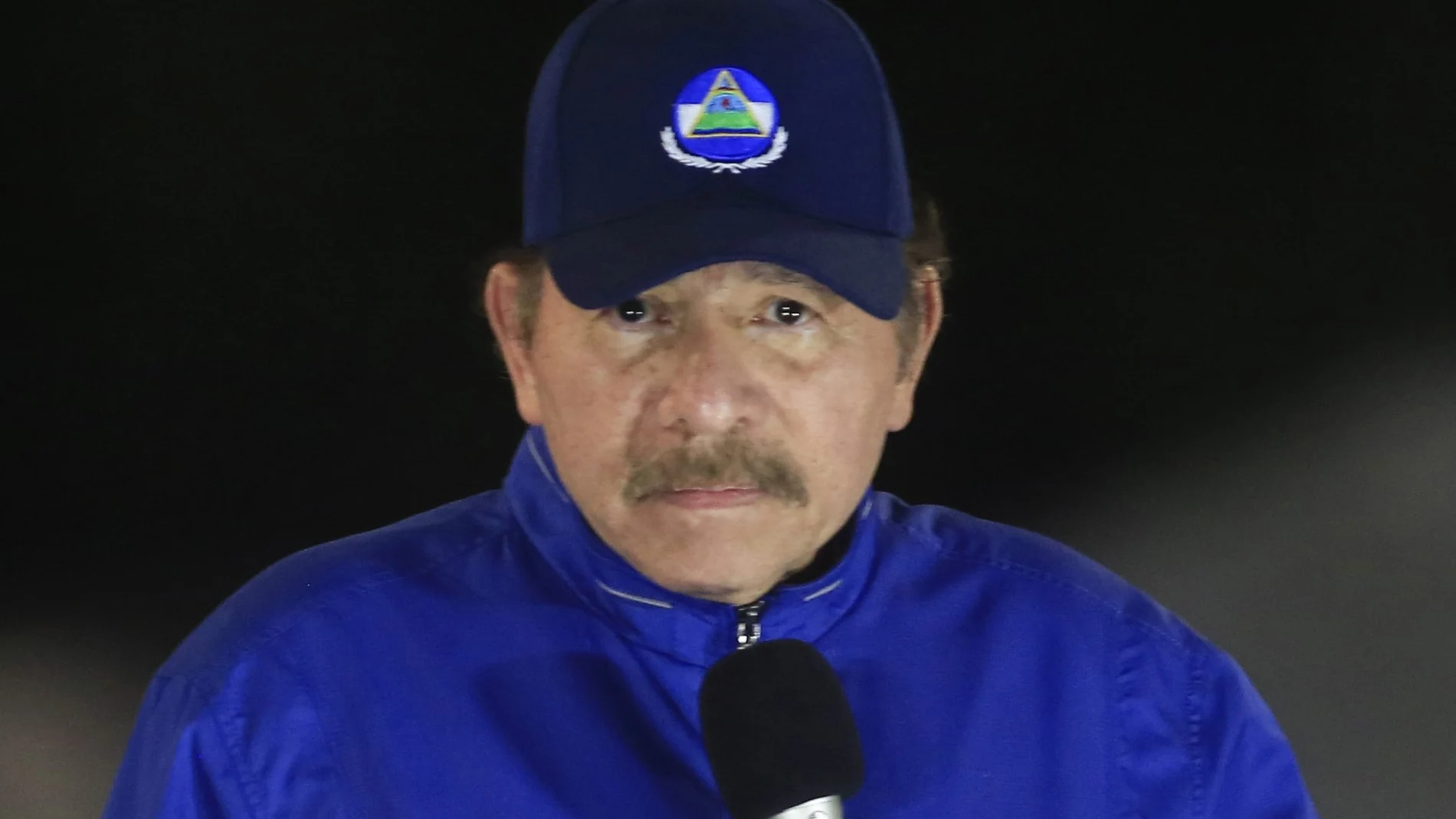 Daniel Ortega, presidente de Nicaragua, en una foto de archivo