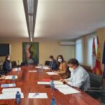 La consejera de Empleo e Industria, Ana Carlota Amigo, se reúne con miembros del Ministerio Fiscal de la Comunidad