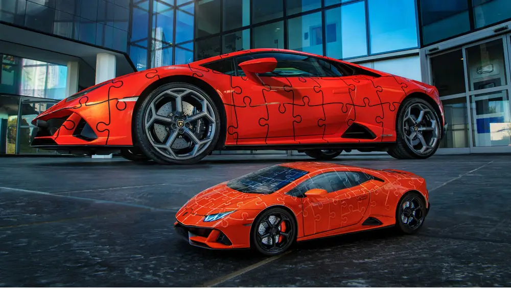 Lamborghini Huracan EVO V10 Puzzle 3D