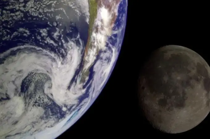 Por primera vez se descubre agua en la superficie soleada de la Luna