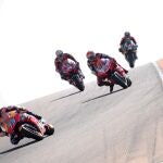 Álex Márquez, del Repsol Honda Team, en un entrenamiento en Motorland Aragón
