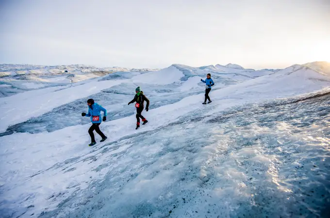 Maratón en Groenlandia, allá que nos vamos