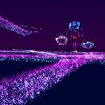 Imagen tomada con el sistema de realidad virtual vLUME, capaz de mostrarnos las estructuras moleculares y celulares que nos forman.