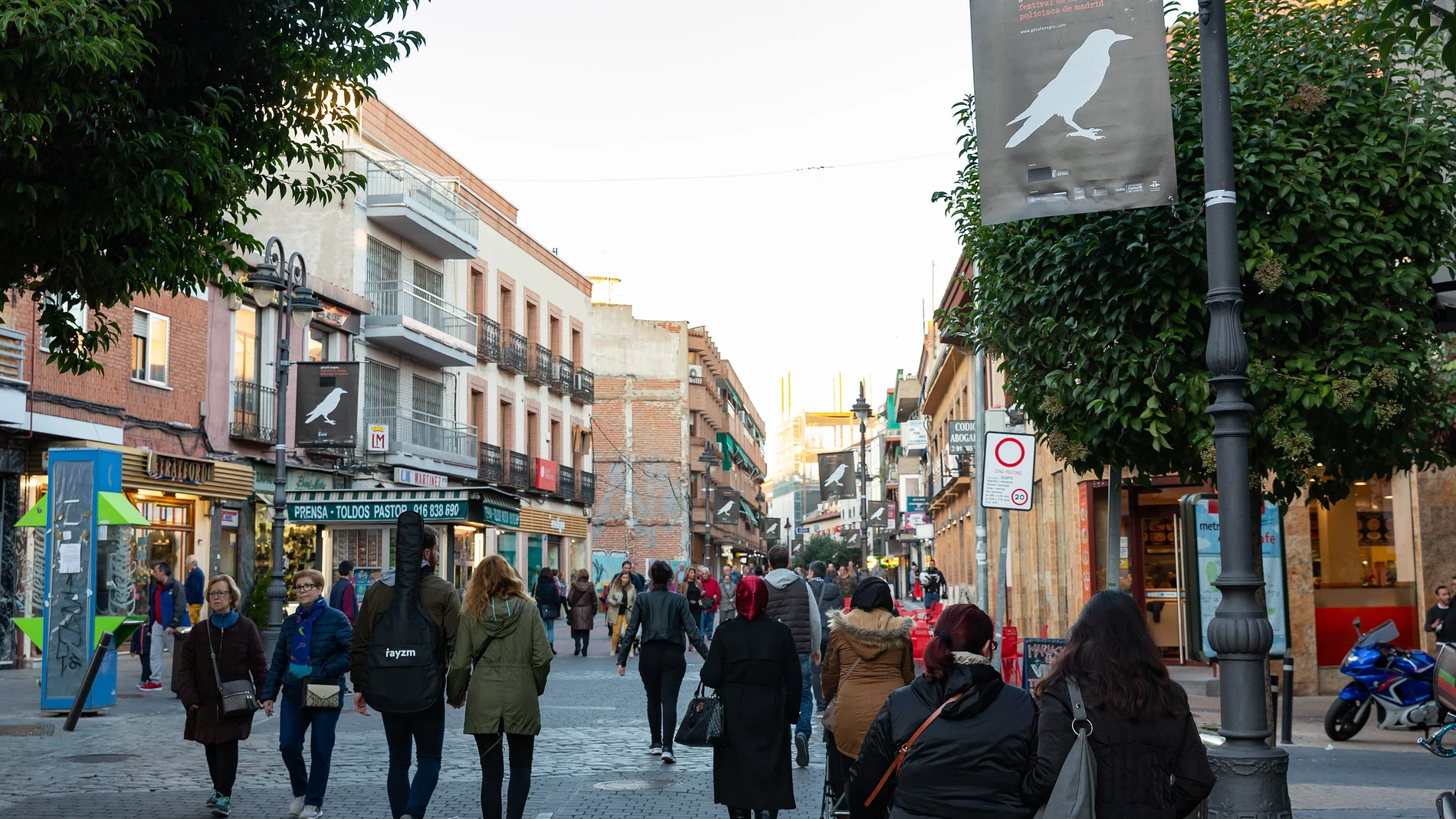 Imagen de las calles de Getafe durante la celebración de la edición de 2019