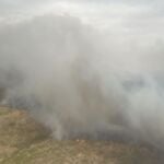 Incendio en la provincia de Zamora
