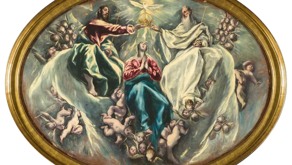 &quot;La coronación de la Virgen&quot;, de El Greco