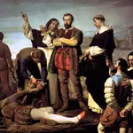 Ejecución de los comuneros de Castilla en Villalar en el año 1521