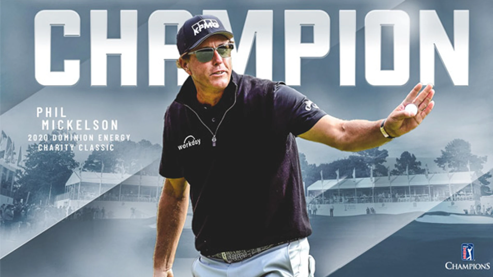 Triunfo Phil Mickelson en el Dominion Energy Charity Classic.