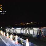 Imagen del camión siniestradoGUARDIA CIVIL15/10/2020