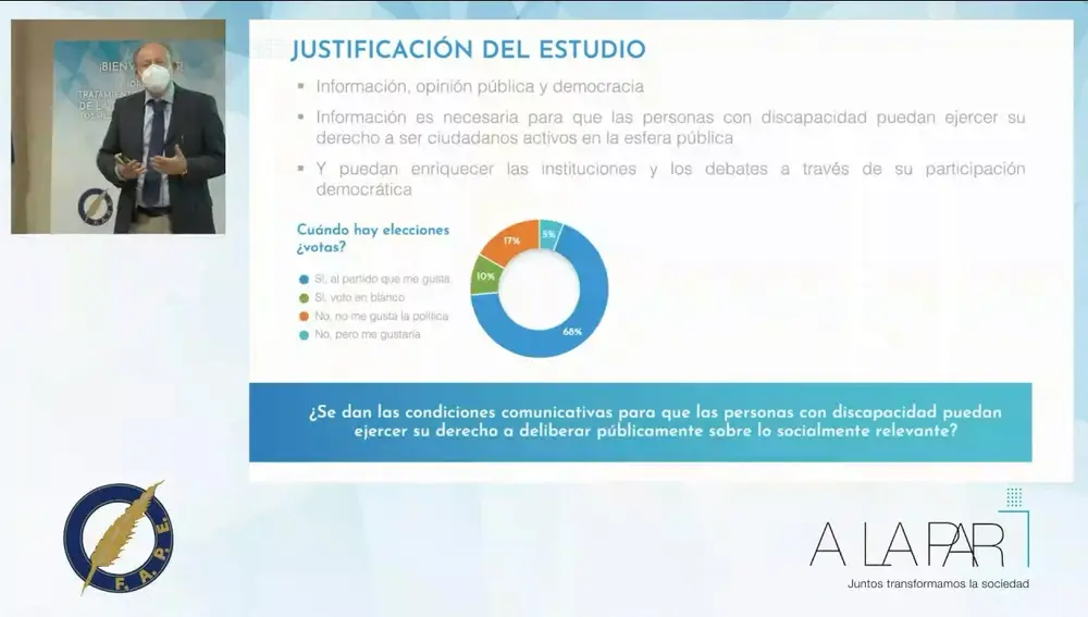 Presentación del informe