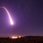 Lanzamiento de un misil de EEUU Minuteman III