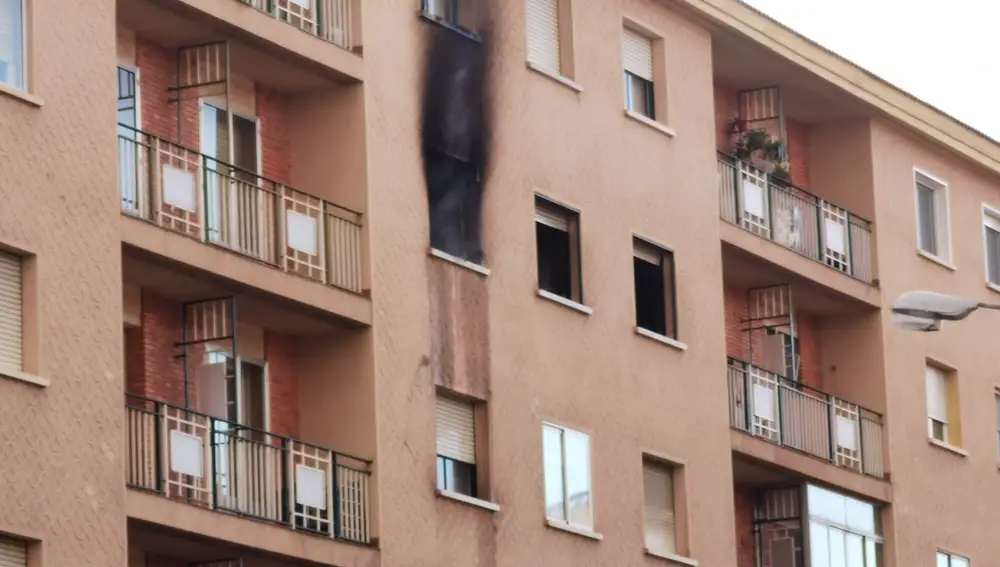 Incendio de una vivienda en Segovia capital.EUROPA PRESS21/10/2020