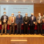 El presidente de las Cortes de Castilla y León, Luis Fuentes, preside el acto de presentación de la obra 'Fuero de Brañosera. Estudio y edición crítica' editado por el Instituto Castellano y Leonés de la Lengua, y que ahonda en el proceso investigador del que supuso el origen del municipalismo en el año 824, y que cuenta con la distinción de la Medalla de Oro del Parlamento autonómico