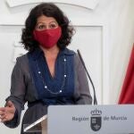 La ya exconsejera de transparencia, participación y administración pública de la Comunidad de Murcia Beatríz Ballesteros