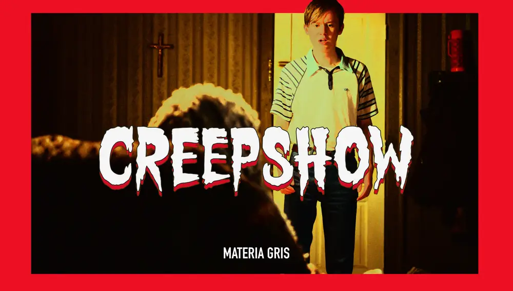 Cartel de "Materia Gris" el primer capítulo de "Creepshow"