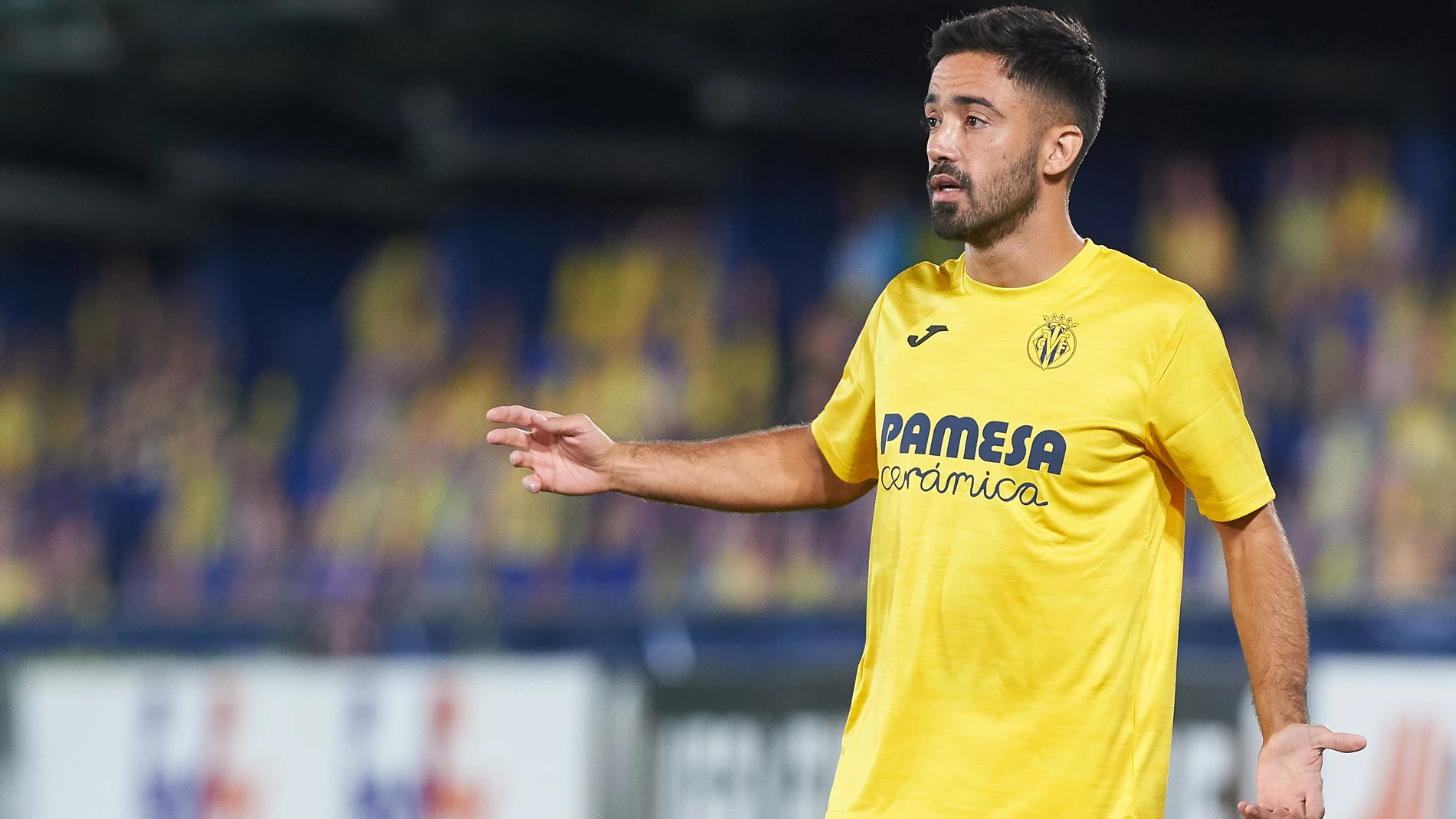 Jaume Costa con el Villarreal.