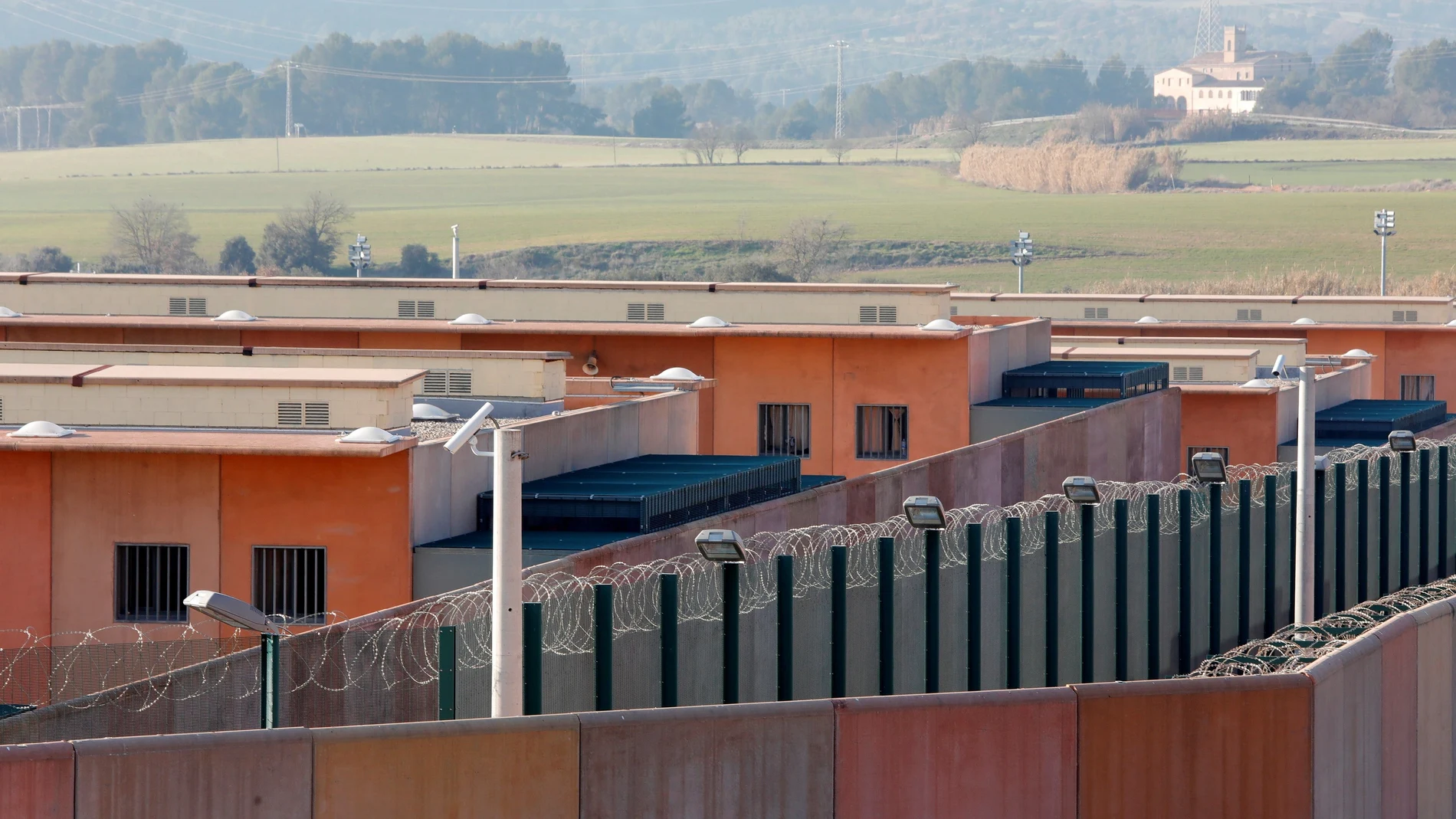 Vista del centro penitenciario de Lledorners en Cataluña.