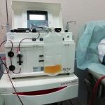 Un donante de plasma en el CTTC de Huelva.JUNTA DE ANDALUCÍA23/10/2020