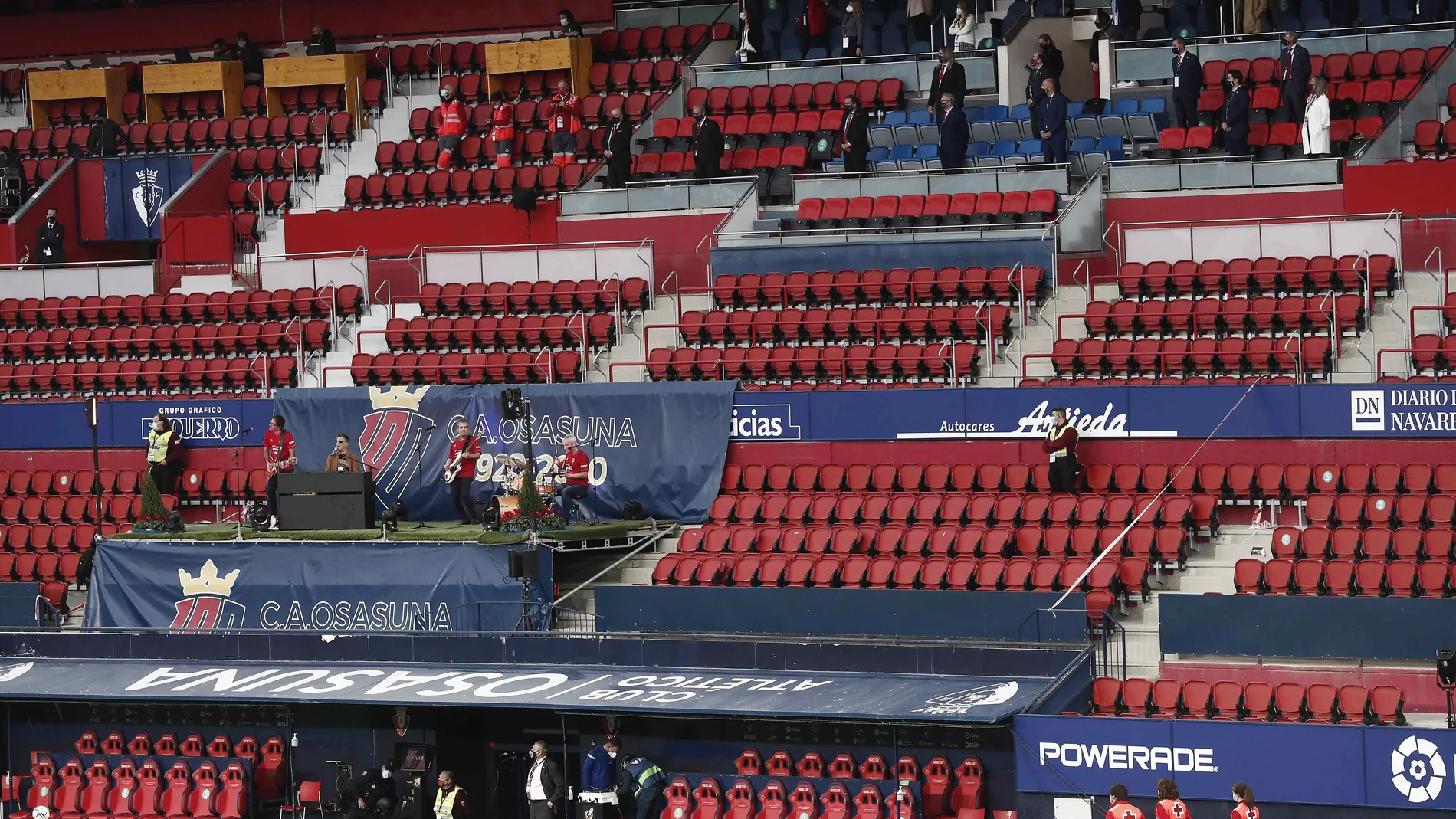 Los estadios de Primera siguen cerrados a falta de tres jornadas para el final del campeonato