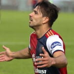 Giovanni Simeone con el Cagliari.