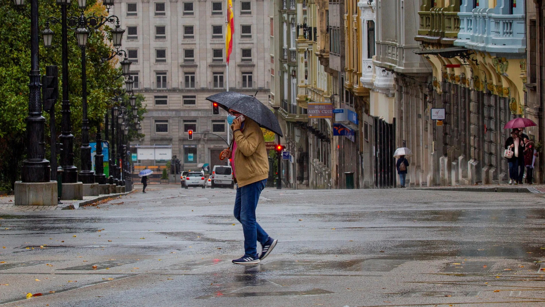 Las lluvias volverán a ser protagonistas por el frente atlántico que atraviesa la Península