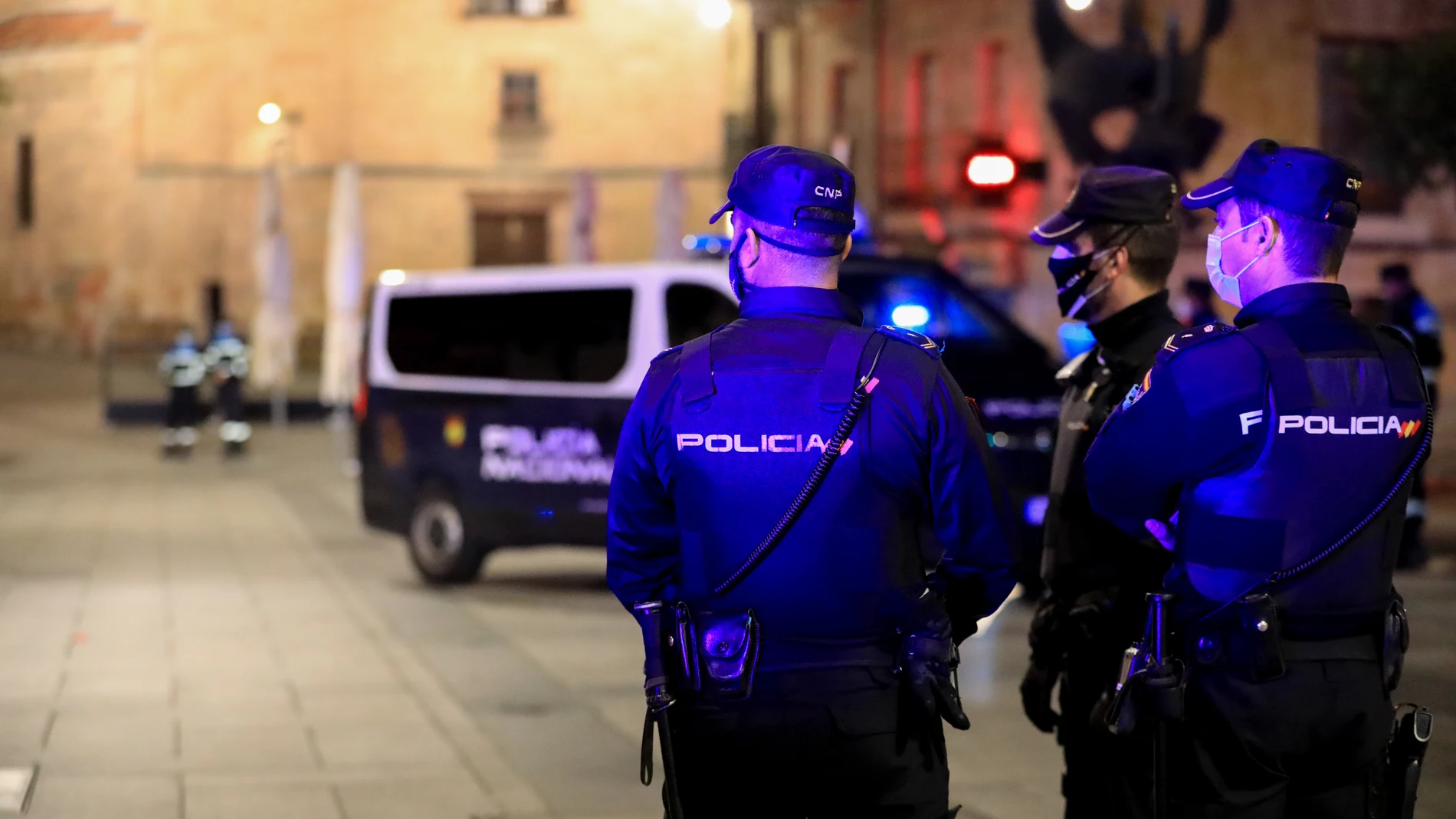 Agentes de la Policía Nacional de Salamanca