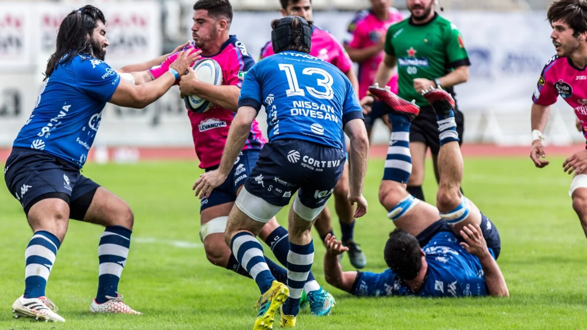 Primera victoria del VRAC Quesos Entrepinares en el arranque de la División de Honor de Rugby